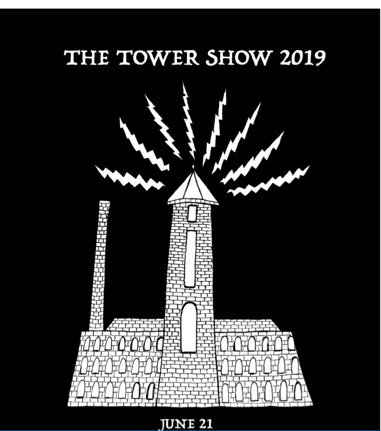 CampusDistrict's tweet photo. Don't forget to go check out amazing Cleveland Art at the Tower press show today! #CleArt https://t.co/ib5hYEFF29