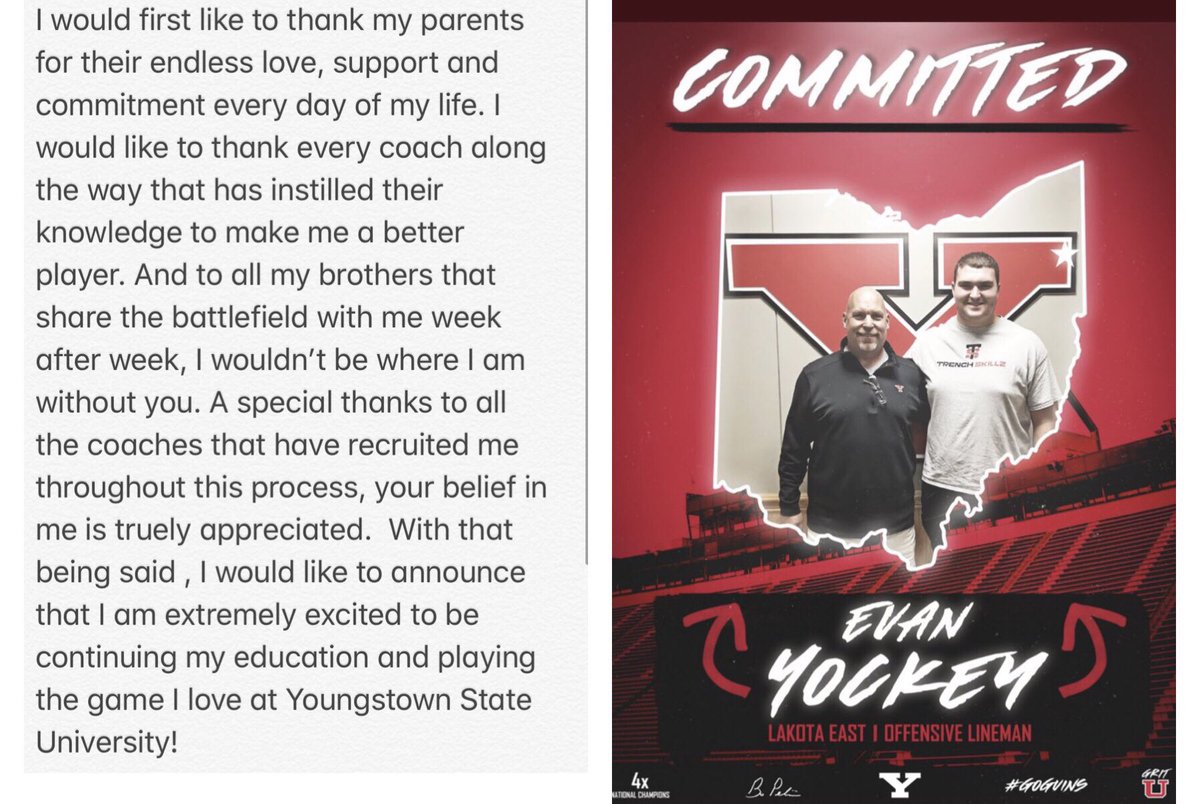 Evan_Yockey's tweet photo. @BoPelini @coachjpete @Cole1Peterson @Coachcrist1 @hawksfootball12 @RickHaynesLEHS @PlayBookAthlete https://t.co/GogDJ1yplf