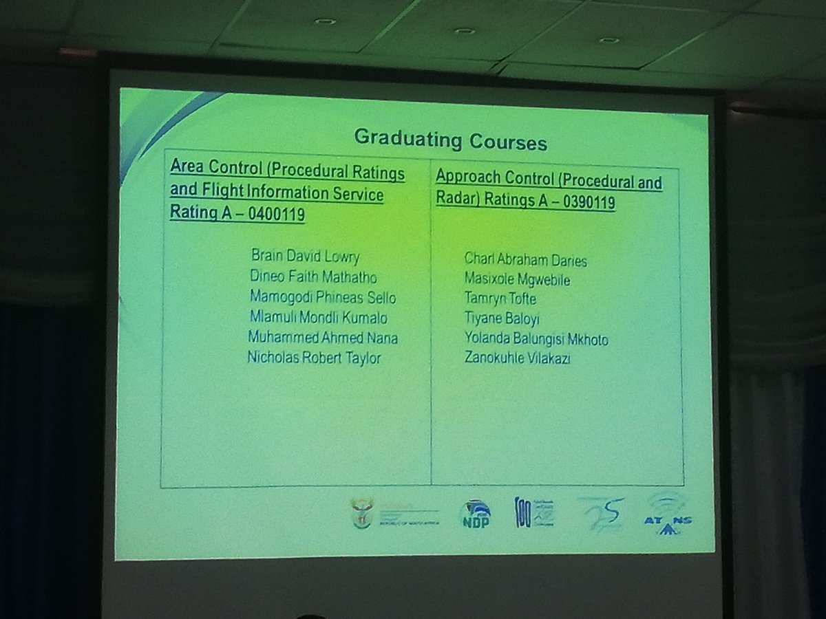 IamPhumz's tweet image. Halala 🎉🎉👏👏
#Areacontrol #Approachcontrol Graduation🎓🎓 #ATA
@ATNSSA @TheeMsRhulz
@kgmol @holasbu