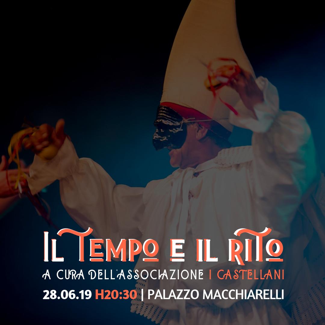 PMacchiarelli's tweet photo. Il 28 giugno 2019 alle 20:30 l'Associazione "I Castellani" presenta a Palazzo Macchiarelli "Il Tempo e il Rito", spettacolo di musiche, balli, canti e riti della tradizione popolare campana. 

INGRESSO GRATUITO_
#macchiarelli https://t.co/PZaxUoibpZ