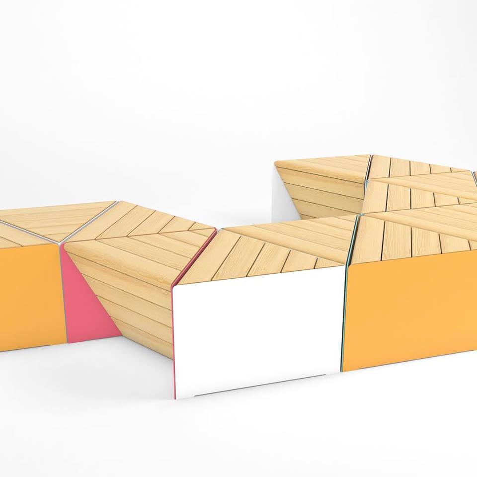 SamsonUE's tweet image. Puzzelen met vorm en kleur met de nieuwe Sonobe lijn. Hij is modulair, kleurrijk en jouw eigen puzzelstuk. Speel met de visuele perceptie en maak optimaal gebruik van variaties in tinten. Voor een informele setting op publieke plaatsen. bit.ly/2RBe1EZ #schoolplein