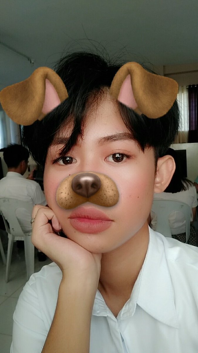 baitamike's tweet photo. Livin this b*tchy filter 🐶👏 https://t.co/oUc6pQbN4v