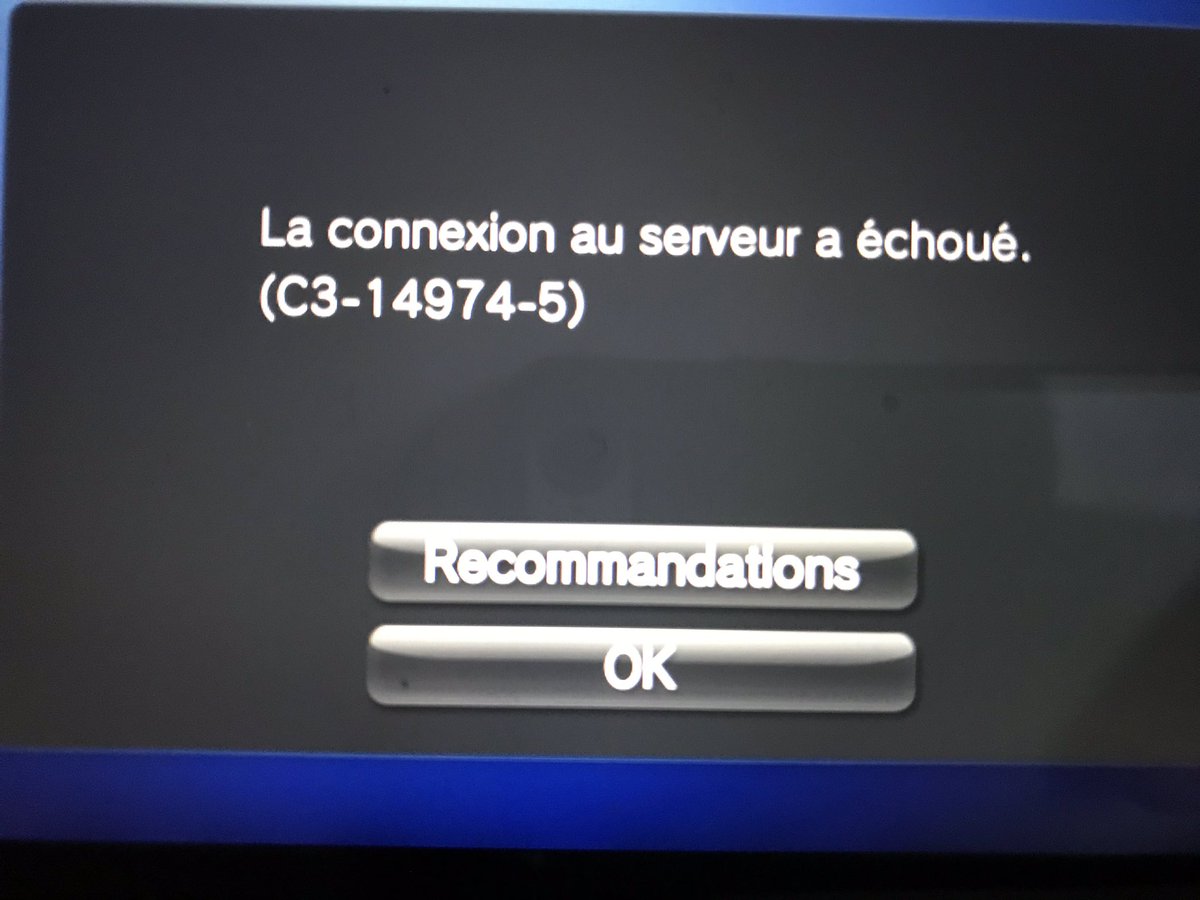 Sevoflurane3's tweet photo. Bonjour @PlayStationFR
Connaissez-vous un moyen de résoudre ce problème ? Tout ce que je vois sur internet ne fonctionne pas, j’aimerais bien restaurer sans perdre toutes mes sauvegardes mais vu que ne peux pas me synchroniser avec le PSN ça semble compliqué https://t.co/JY85QwbN41