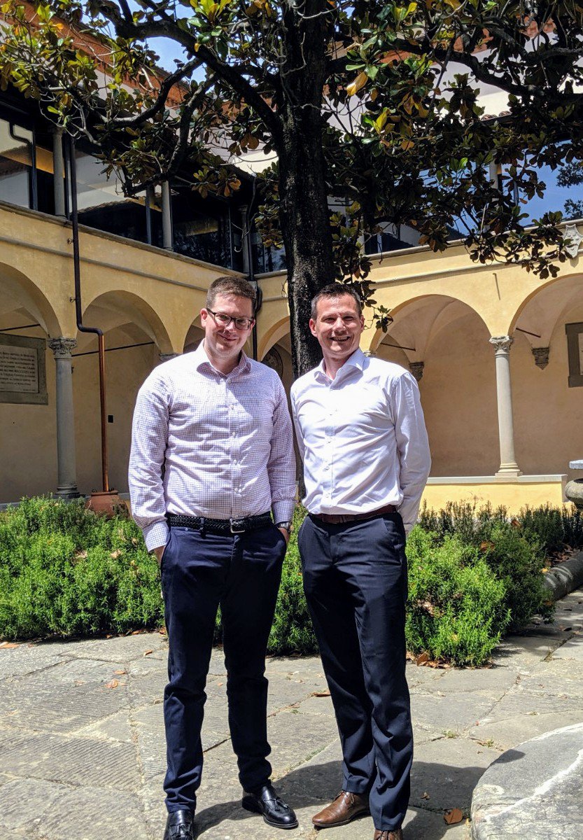 4ipcouncil's tweet photo. The research paper written by @MathewHeim and Dr Igor Nikolic 'A FRAND Regime for Dominant Digital Platforms' was selected best "Telecom” paper by the 8th Annual FSR #CRI19 @FSRComsMedia @PLParcu!! Congratulations to the authors! https://t.co/w3EuQ3xo9F