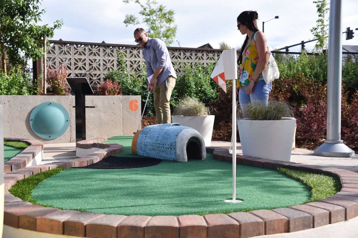GeckoColo's tweet photo. #PunchBowlSocial #Stapleton Opens its 18-Hole #PuttClub Today https://t.co/Azggai1qnw https://t.co/3x1byAfdcc