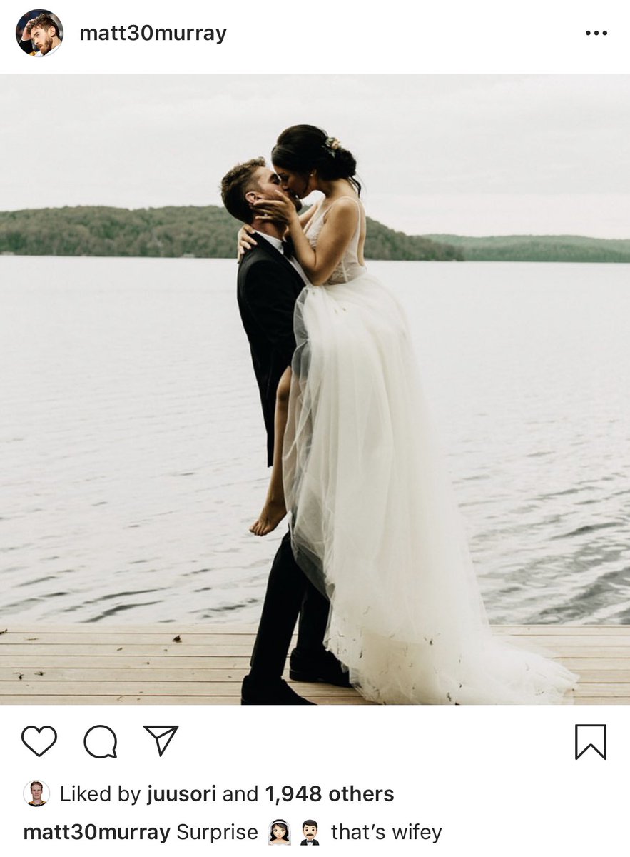 penguins's tweet photo. Congratulations to the newly married couple! 🎊 https://t.co/D0SsBVWBvo