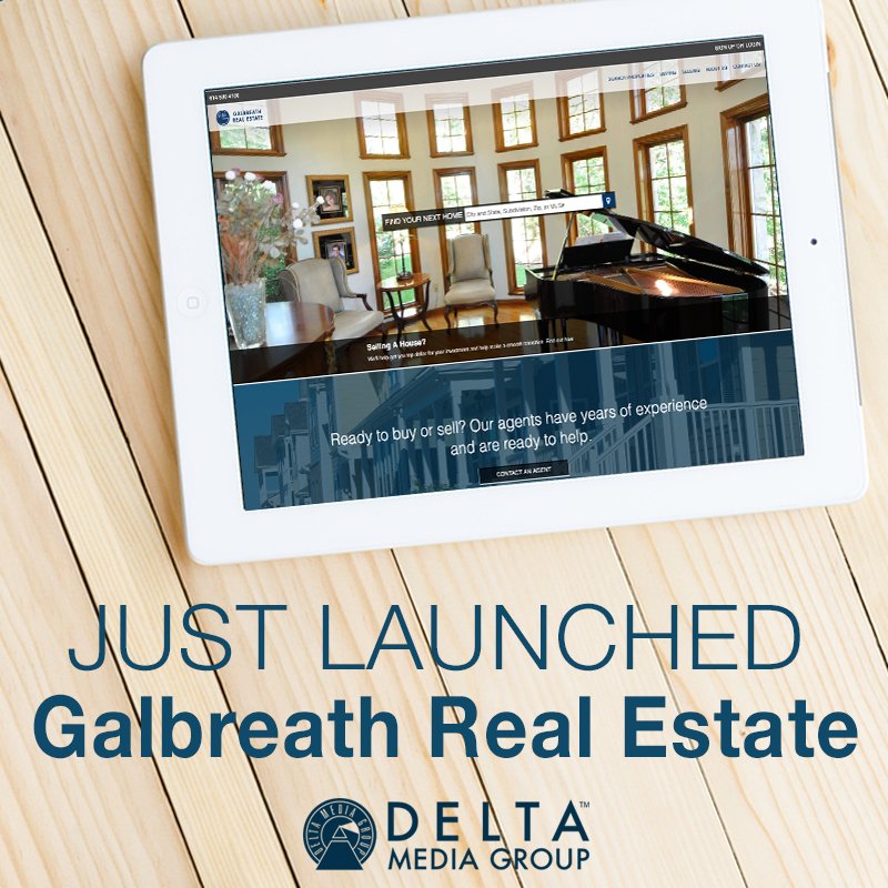 DeltaMediaGroup's tweet photo. Galbreath Real Estate just launched their new site on Delta Media Group's Platform #DeltaNet. https://t.co/zXIkqP8sto https://t.co/Oa2grM44FY