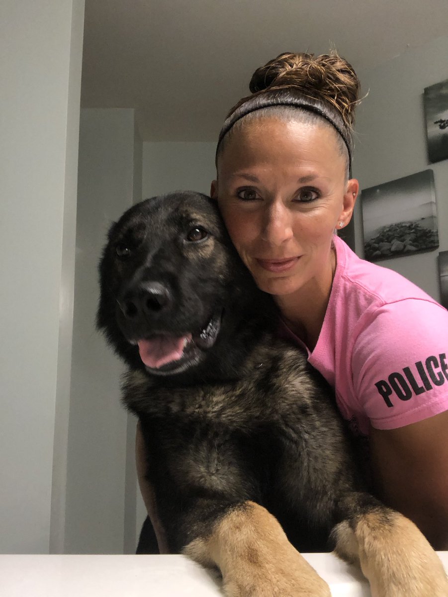 One of us is happy it’s Friday...the other has drill all weekend. 😩#gsd #k9 #workingdog #friday #drillweekend #stillgonnatrain #bestfriend #smile #k9apart #livepd #livepdnation