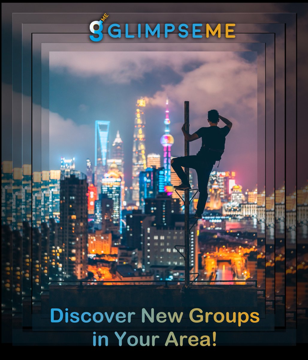 GlimpseMe_App's tweet photo. Find your people and discover events in your area with our exclusive feature Groups of Interest!

Whether it's getting involved in a #SummerSolstice parties near you, or catching up about your favourite show, there's a group for everyone.

#FridayFeeling #Discover https://t.co/kBt6JvsZ5h