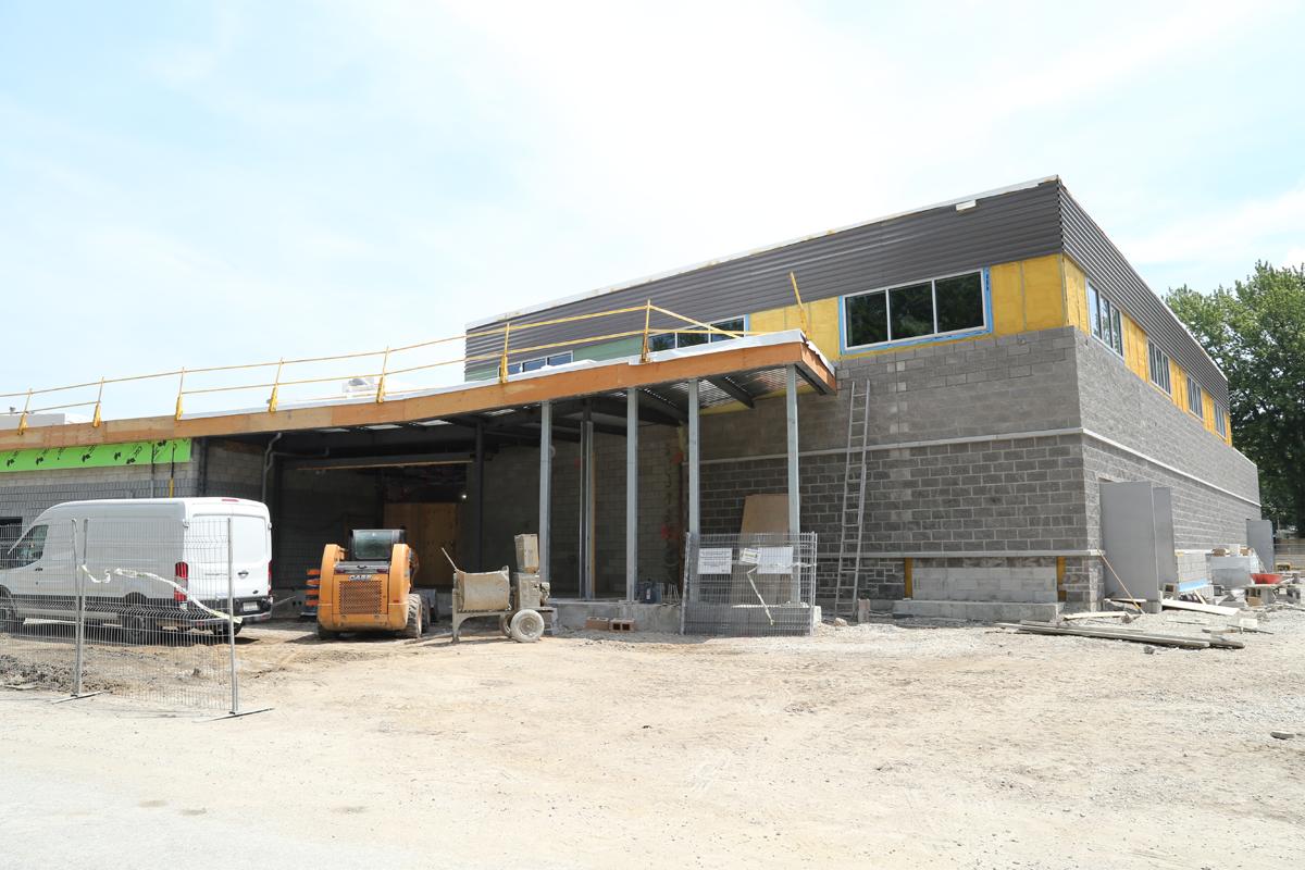 ADA_Windsor's tweet photo. The Lakeview Montessori School addition is really starting to take shape! Looking forward to the finished product 👍 https://t.co/acfVARgE6h