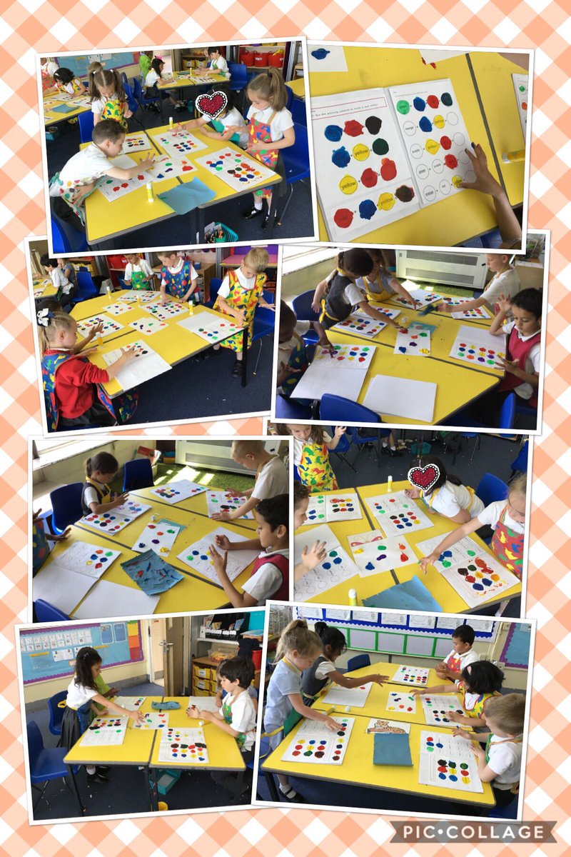 BartonCloughY1's tweet image. Mixing primary and secondary colour in Year #gettingmessy #usingourfingers #learningwhilehavingfun