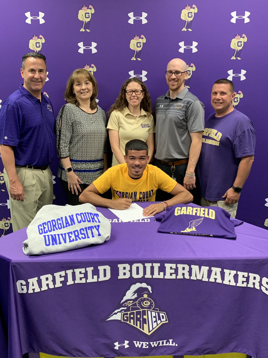 BoilermakersGHS's tweet photo. Congratulations to Senior Israel Torres on his commitment to @Georgiancourt for Track & Field! #BoilermakerPride #GHSAthletics @VarsityAces @NJICathletics @NJScom @northNJtrack @GarfieldXCTF https://t.co/qy9G0taklT