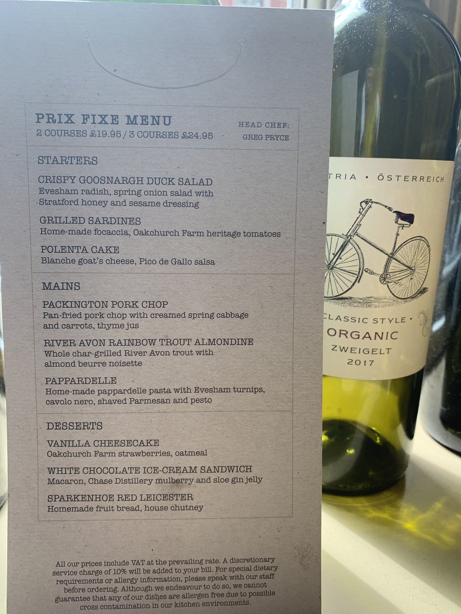 rhobbs42's tweet photo. Had an amazing 3 course lunch at @HdV_Birmingham thanks to @adamhayes900 from @HootHospitality for the kind invitation. The River Avon Trout main course was fabulous. Would strongly recommend for business lunches this summertime #FridayMotivation #PrixFixeMenu https://t.co/4joVWQRYHZ