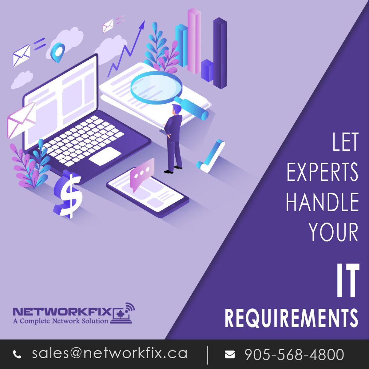 networkfixinc's tweet photo. At NetworkFix we offer an end to end suite of #managedITservices to reduce your business expenses and risks associated with it. We address core security concerns of your business with a variety of proactive mechanism. Know more about our services https://t.co/uTb6GbX1Mr https://t.co/sasVSbOOrR