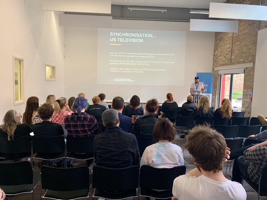 thedan_jones's tweet photo. Enjoying @silentsleepband speaking about WTF Is Music Publishing and the work of @SentricMusic at @Tipping_PointUK Conference in Newcastle #TPLConference https://t.co/SAQshJV8FM