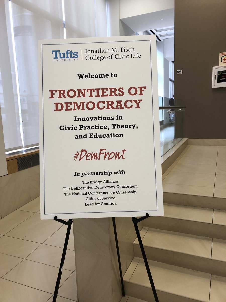McCourtneyInst's tweet photo. Kicking off day 2 of #DemFront! We’ll be talking about podcasting during the arts and storytelling session at 10:45. https://t.co/J2XAtv4WSc