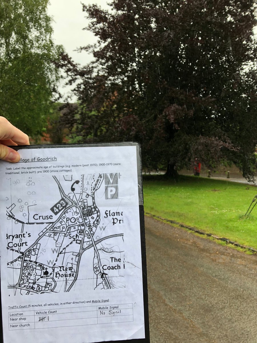 Who doesn't love a good geography field trip in the rain! #Cryptschool #Cryptfieldwork #Cryptyear7