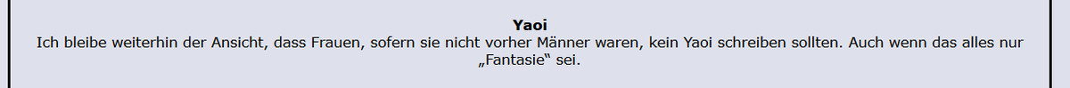 DanishCannibal's tweet photo. Na zum Glück hast du Blödmann das nicht zu entscheiden. 😒
Und dann noch dieser saudämliche Spruch über Trans*
#RPGLand #Yaoi #Trans https://t.co/P0ixAzuvN3