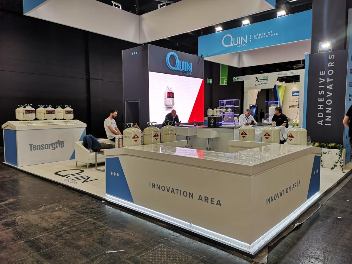 MeritDisplay's tweet photo. This is what success looks like for @MeritDisplay ! :)

This picture was taken by one of our Project Managers at midday on the last day of build, after completing sign-off.
Check out how relaxed the clients are!

#hasslefreeexhibiting #merit #interzum2019

Cheers to @QuinGlobalUK https://t.co/FlTFqmFGtt