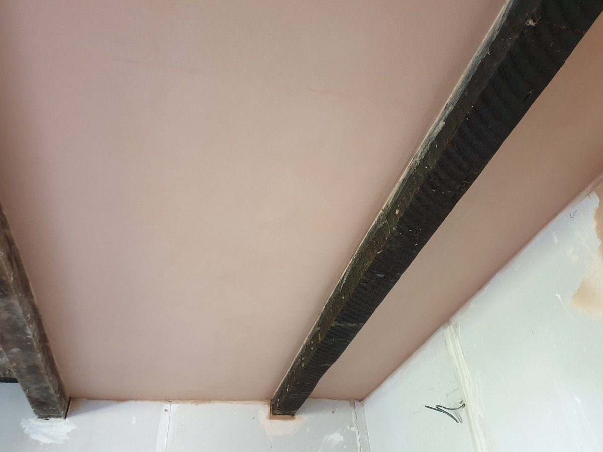 Not a bad location to be plastering on a day like this #roughlee #plastering #burnley