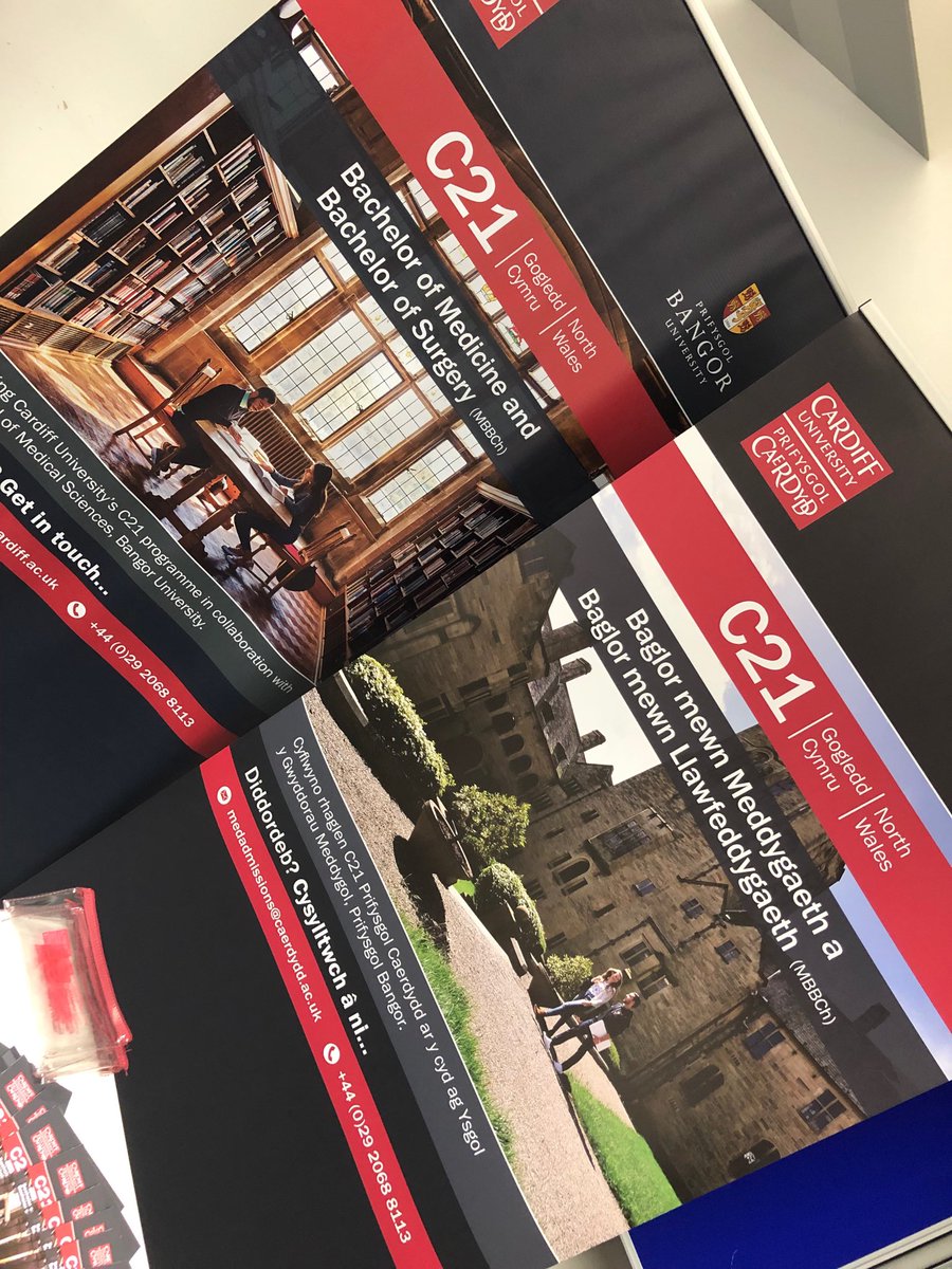 Stephen Riley (@rilesinwales) on Twitter photo First outing for these posters. <a href="/CardiffMBBChC21/">Cardiff Uni C21</a> doing things differently in collaboration! 🤝👍<a href="/BangorUni/">Bangor University</a> First outing for these posters. <a href="/CardiffMBBChC21/">Cardiff Uni C21</a> doing things differently in collaboration! 🤝👍<a href="/BangorUni/">Bangor University</a>