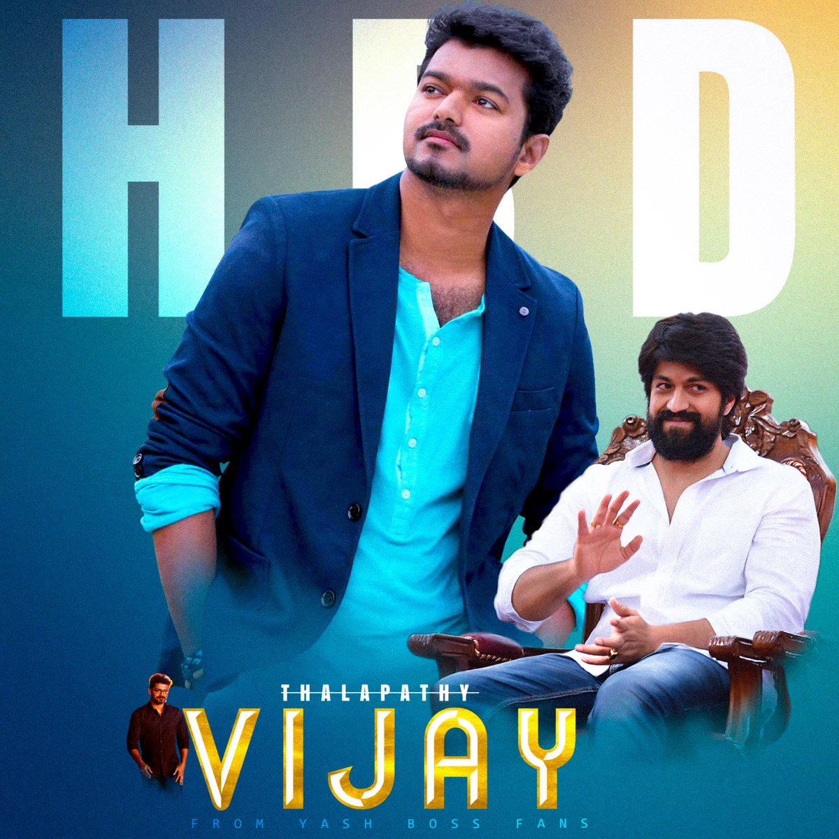 YashTrends's tweet photo. Best Birthday Wishes To @actorvijay Sir Behalf Of @TheNameIsYash Boss Fans❤
All The Best To #BIGIL..!!

#HBDVijayFromYashBossFans 
#HBDEminentVijay https://t.co/4MjQY3YVhk
