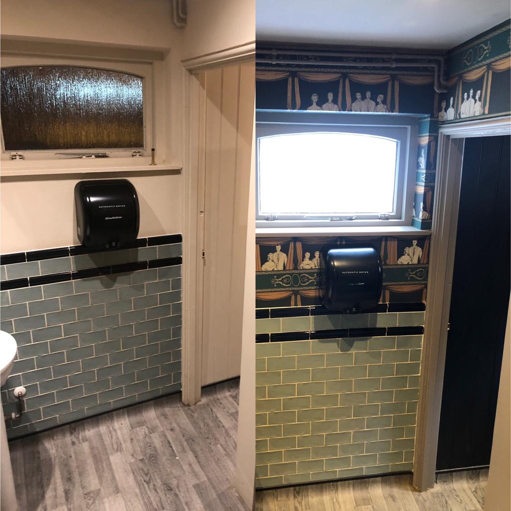 The before and after photos of the recently refurbished Kind Richard II, Leicester! The pub is looking great! 😀 <a href="/kriiipub/">King Richard III pub</a>