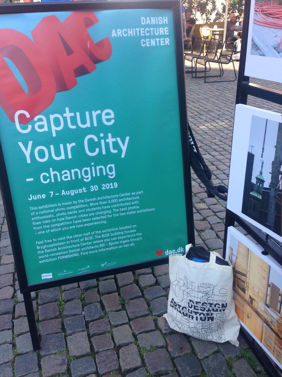 BrightonTourism's tweet photo. Casually promoting #DesignBrighton festival #Brighton on my trip to #Copenhagen this week @designBTN #DiscoverYourBrighton #wheredidyougetyourbag? https://t.co/n7D3rvFI2U