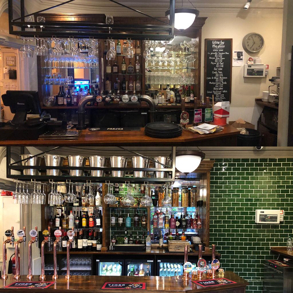 A few more photos of the before and after works recently completed at The King Richard III, Leicester! <a href="/kriiipub/">King Richard III pub</a>