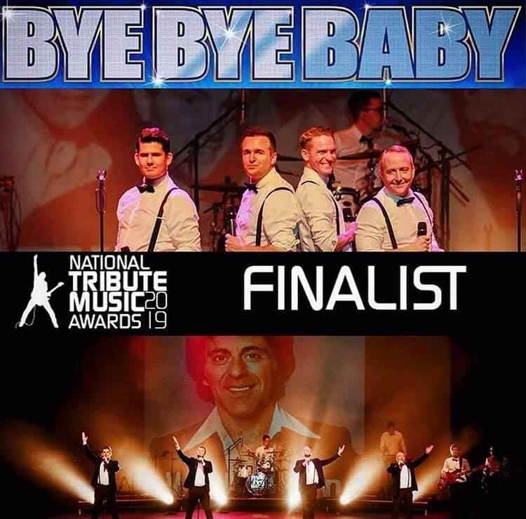 Congratulations <a href="/ByeByeBabyLive/">Bye Bye Baby</a> on being nominated for the <a href="/NationalTribute/">NTMAs</a> Music Awards 2019. We wish you the best of luck.
They will be joining us at the theatre on Saturday 7th September 2019 at 7:30pm. Tickets from £23.50. Visit ntrlincoln.co.uk or call 01522 519999.