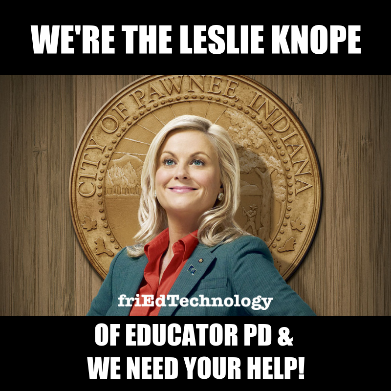 friEdTechnology's tweet photo. Vote for a logo for the friEdOnline, our new (and if we do say so ourselves AWESOME) Online School and take the first step toward earning a FREE on demand course! https://t.co/Uk0AoK9XAj #friedfan #onlinelearning #GoogleEDU #k12 #teaching #education https://t.co/j2OXafYjY8