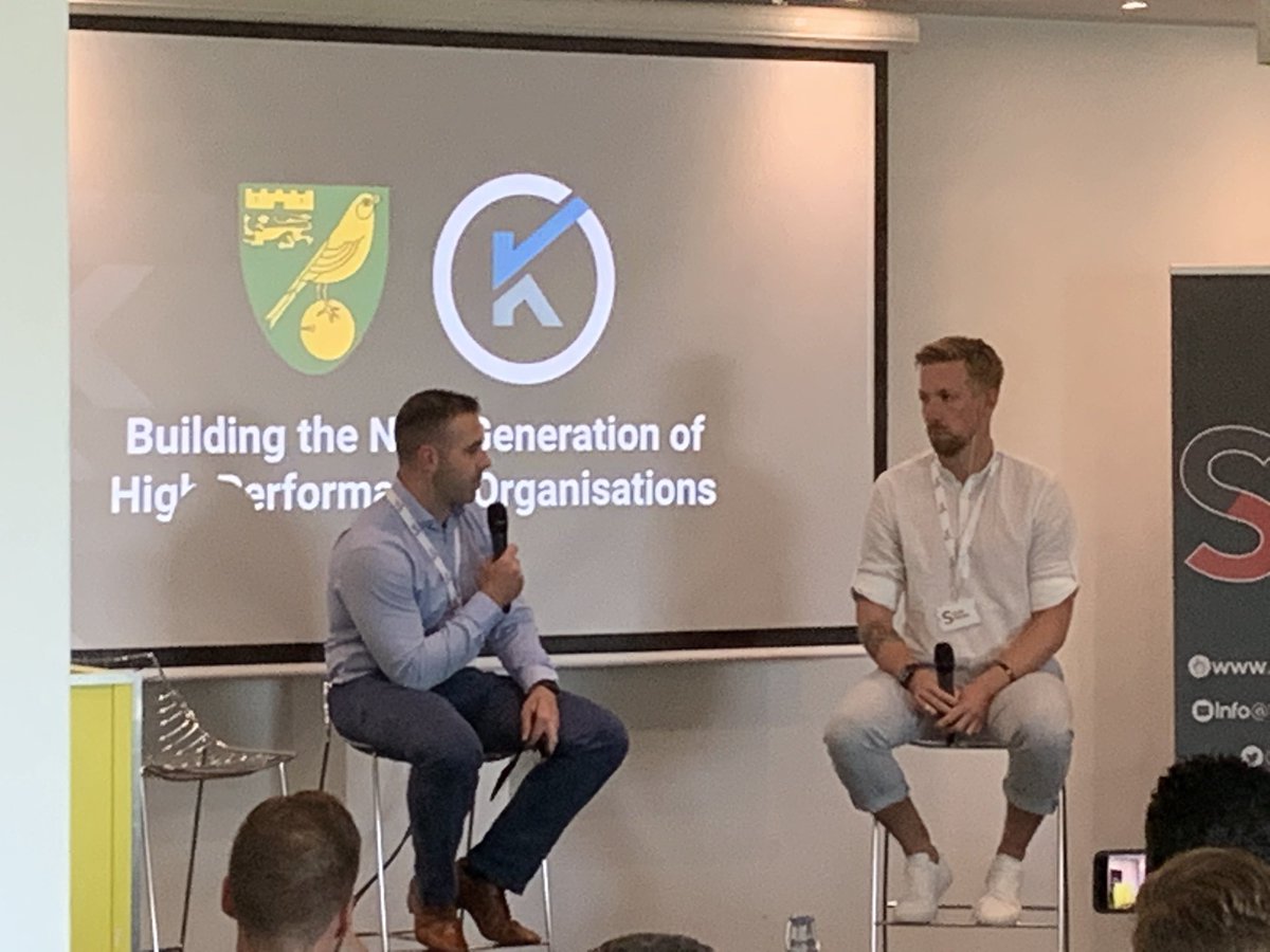 CEO of <a href="/KitmanLabs/">Kitman Labs</a> and HOP <a href="/NorwichCityFC/">Norwich City FC</a> <a href="/ChrisDomogalla/">Chris Domogalla</a>  talking through Norwich’s special season last year