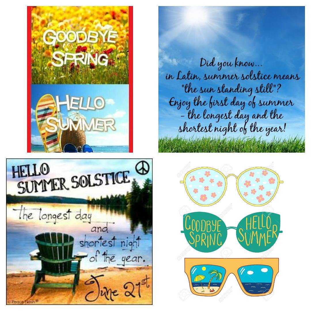 At 11:54 it will officially be... SUMMER!  Welcome back Summer...it's been too long!  Have a Fantastic Friday and 1st Day of Summer, Everyone!  Enjoy! 🌞🏖️🦀🐚🐟🐬⛱️🌊🌞