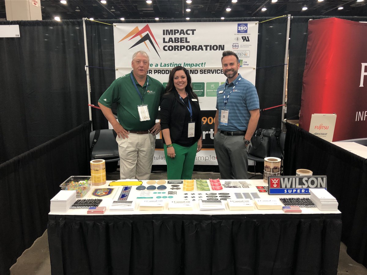 We are all set up and ready to kick off <a href="/canna_con/">CannaCon</a>! 
Stop by our booth to learn how Impact Label has had a hand in the ever growing cannabis business!