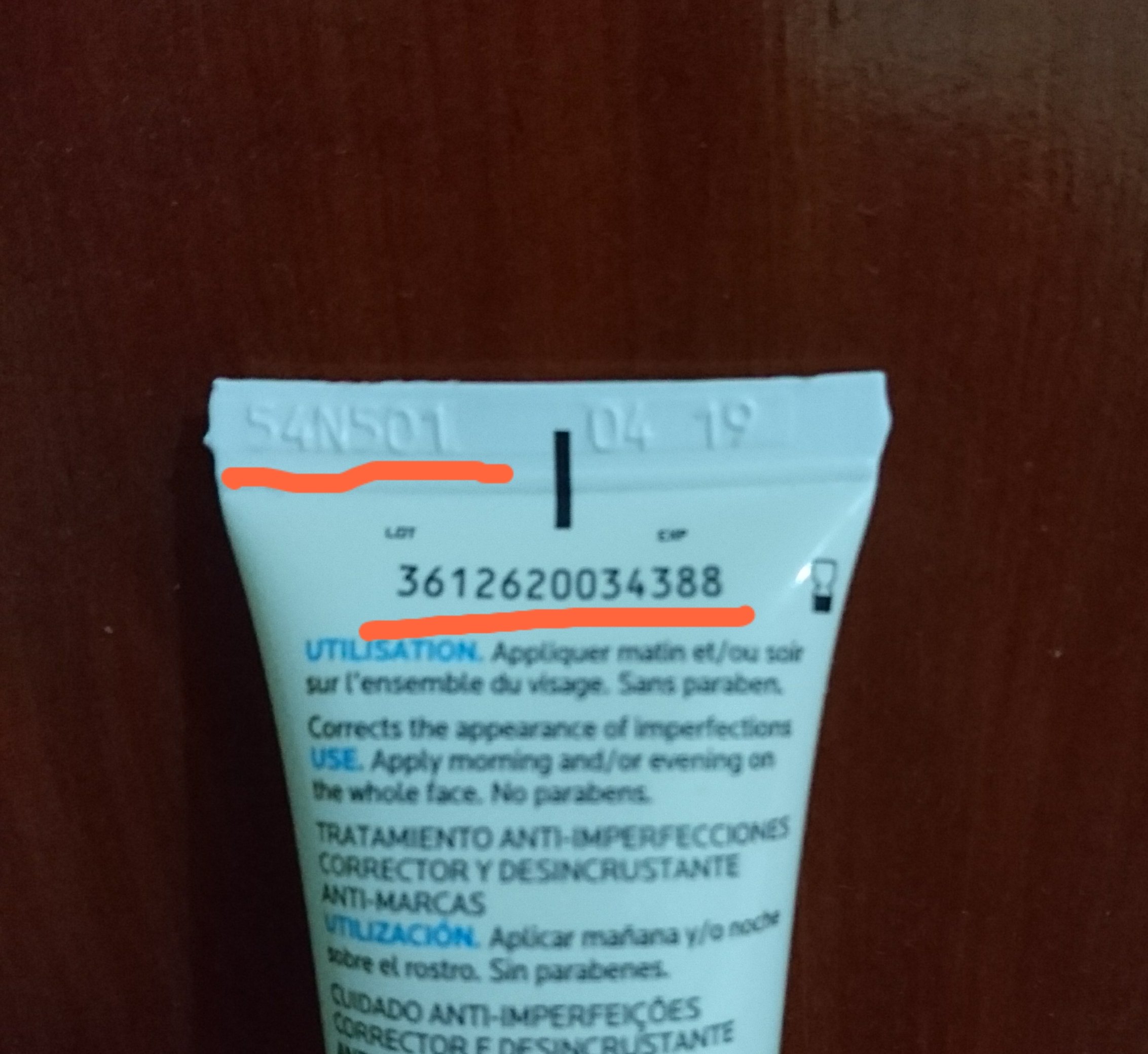 La RochePosay UK&I on Twitter "AmadL Hi Amad, Could you please provide us with the batch code