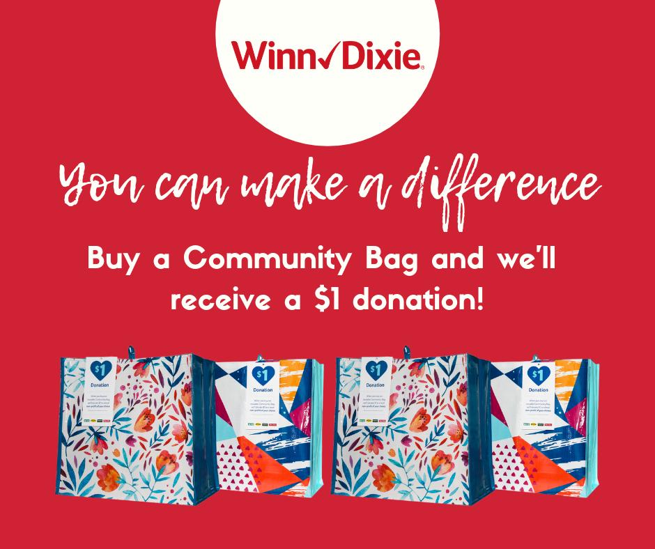 inventflorida's tweet photo. Bright Young Minds Coalition was chosen by the Winn Dixie Community Bad program!  Visit our Valrico Winn Dixie - every bag purchased means $1 for the student inventor and entrepreneur program. https://t.co/Of8I8BVBEC