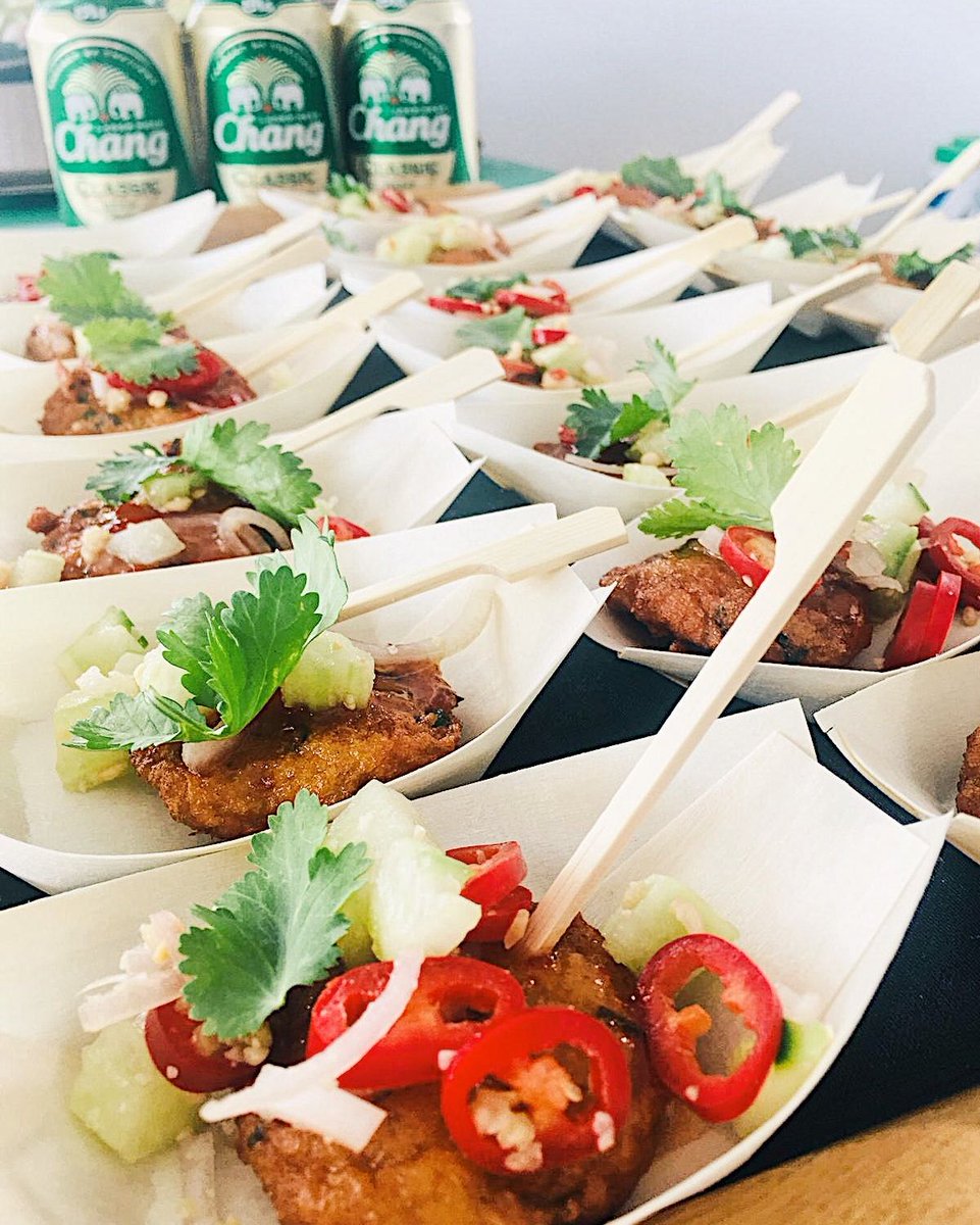 You have until 9pm today to try <a href="/nipathailondon/">Nipa Thai London</a>'s Tod Mun Pla - traditional Thai fish cakes, with sweet chilli sauce, mixed cucumber relish and toasted peanuts. What are you waiting for?

#ChangSensoryTrails #TasteofLondon2019 #NipaThaiLondon