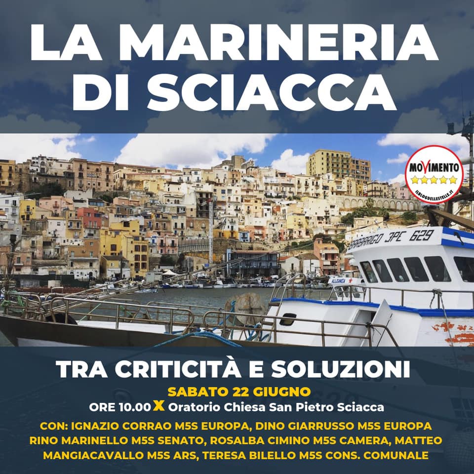 sciaccam5s's tweet photo. MARINERIA DI #SCIACCA, DOMANI INCONTRO PROMOSSO DAL #M5S #PESCA https://t.co/2Hi8mlTDaT https://t.co/rBXqsjfQuy