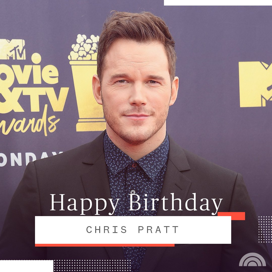 Happy 40th birthday, Chris Pratt! 