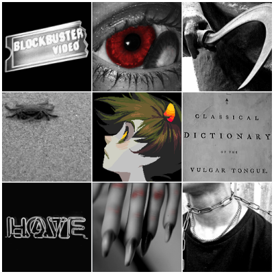 "LET THIS FUCKER KNOW THE SCORE JADE. THIS IS HOW WE ROLL."

>Not new to rp 
>Secretly a nerd
>18+ Allowed
>Ships Allowed
>Weakness: Horns  
>likes being around Dave, John, Eridan and more 
>Anger Problems
>Troll family: Vantas  
>#Single 100% 
>#Openrp #HomestuckRP