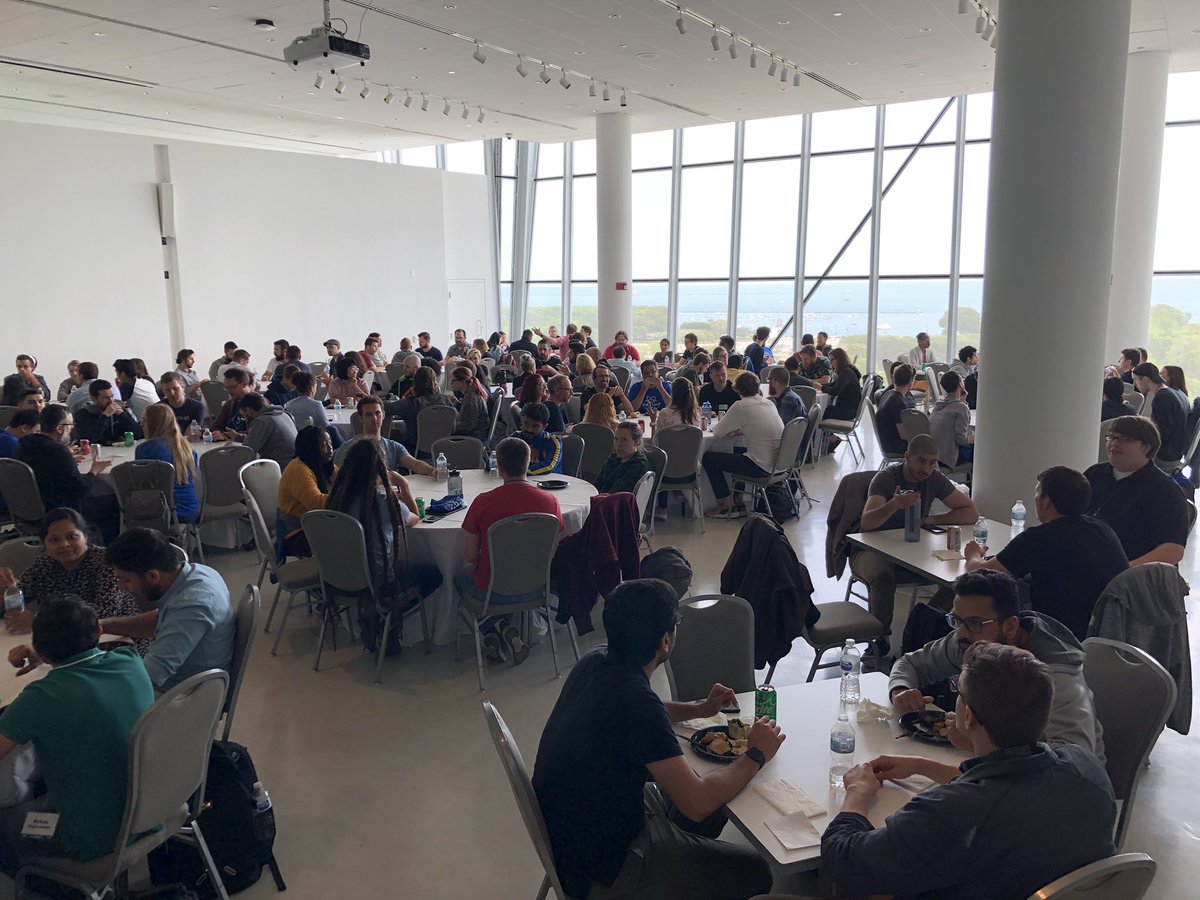 ReactLoop's tweet image. Just finishing up lunch after the first half of #ReactLoop year 1! Today has been amazing so far! Up next: @saimonsharif on debugging techniques!
