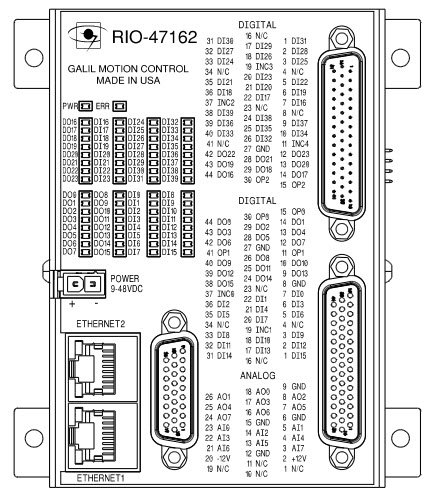 PreciseMotion's tweet image. Need a compact, easy to use PLC for an affordable price? Look no further than the @Galil RIO-47162, which offers 64 DIO and 16 AIO. Dual LAN ports allow the RIO to be daisy chained for large I/O applications.
#PLC 
#automation 
#IoT 
For more information - buff.ly/2CcjoTD