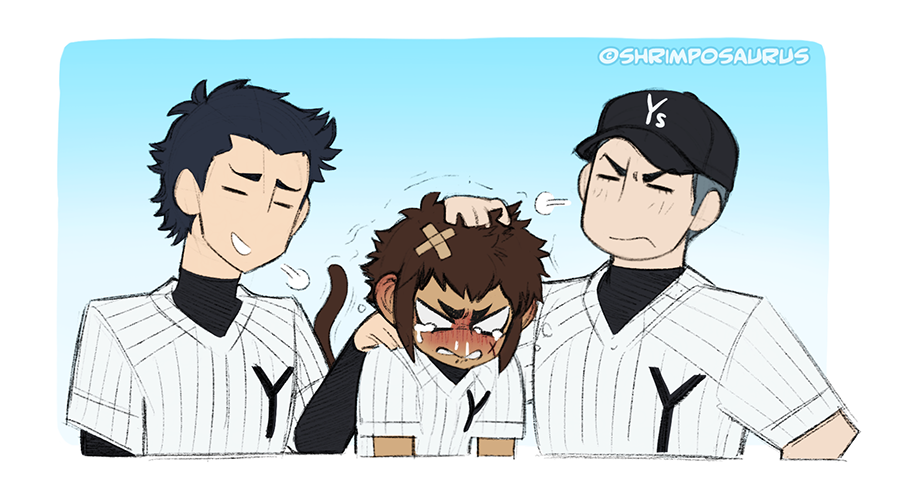 I'm sure hes fine....
#daiya #daiyanoace #todorokiraichi #yakushi #monkey #doodle