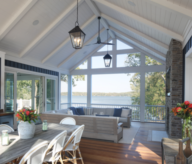 colbyconst1's tweet photo. Sharing 24 Lake House Decorating Ideas!  Focus on the View!
Keep the beautiful views the primary focus. A neutral palette devoid of area rugs or window treatments camouflage this lake house living room with its surroundings.

https://t.co/BwIwLIEoX2 https://t.co/uEUlc7kwrw