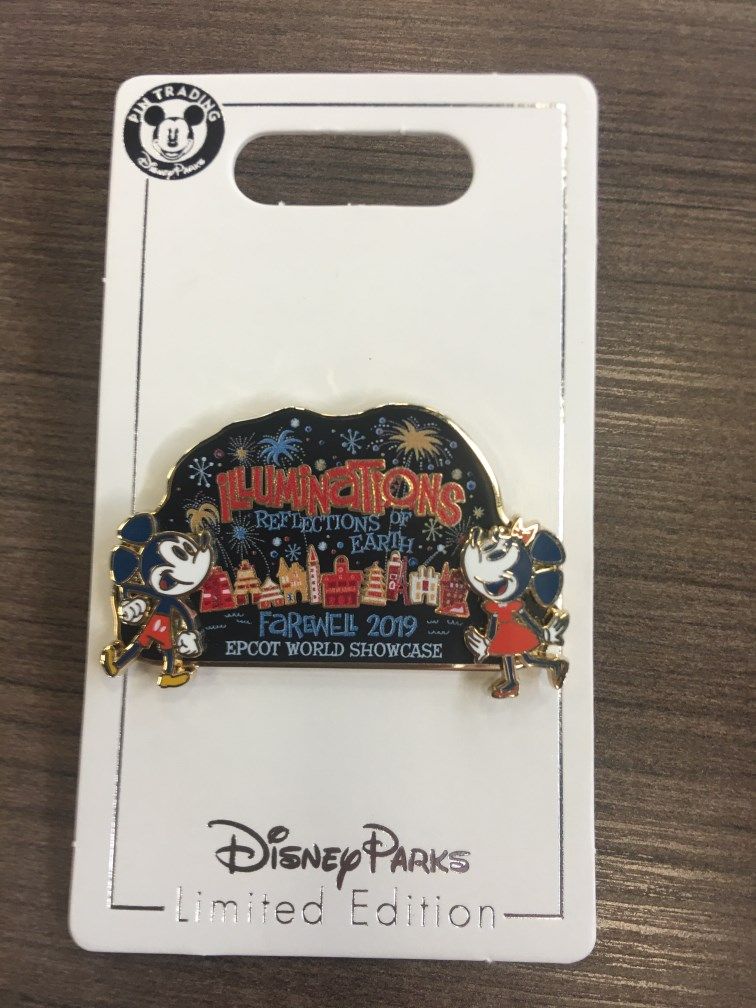 MTMPodcast's tweet image. A cast-exclusive Illuminations pin was released today. Another pin to collect and it will be mine! -B #Disney #Epcot #Illuminations #WDW