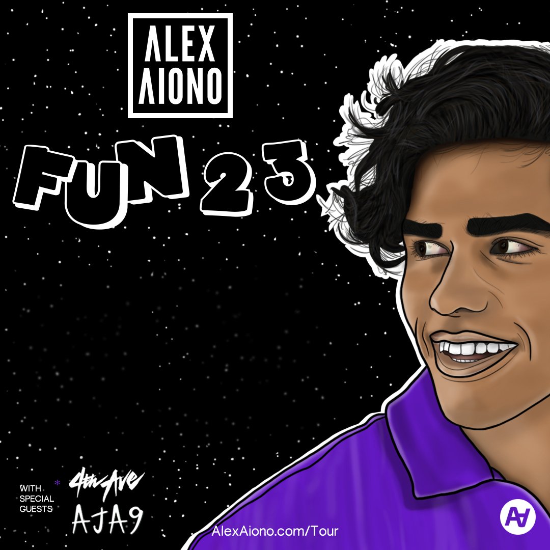 HOBChicago's tweet photo. TONIGHT -- @AlexAiono - #Fun23Tour w/ @4th_Ave_Music and @Aja9! Doors: 6:30PM, Show: 7:30PM. Info & tickets: https://t.co/28UBRfg7hi https://t.co/ptf1GOCghf