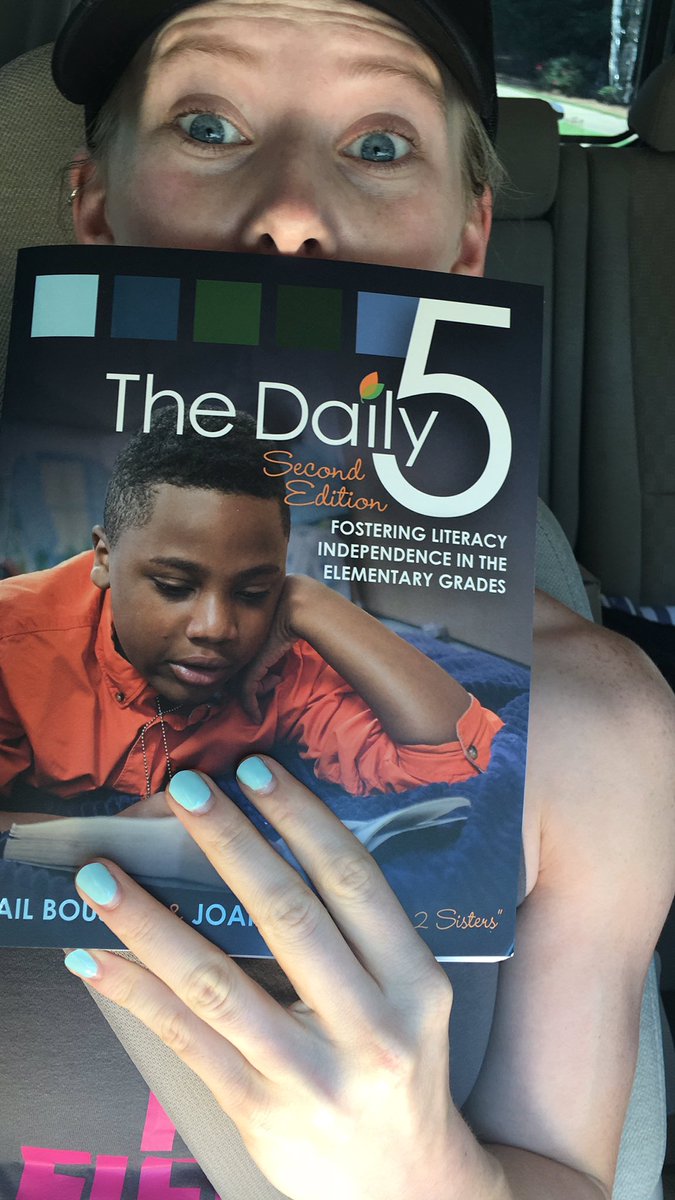 ProvostsPirates's tweet photo. THE MOST EXCITING AMAZON DELIVERY OF MY SUMMER!! Can’t wait to dive into The Daily Five!! The 2019-2020 school year is gonna be epic for Mrs. Provost’s Pirates!#lifelonglearner @MabletonES #TheUltimateLearningExperience https://t.co/a9EstoVQYK