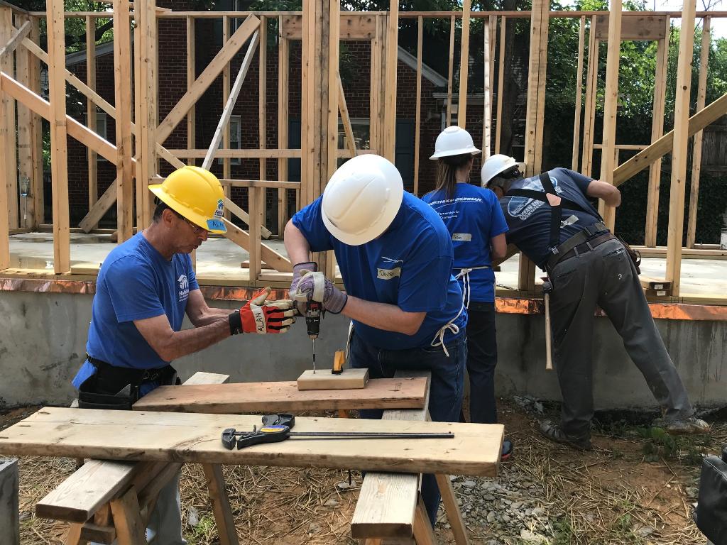 Northrop Grumman community support Habitat for Humanity