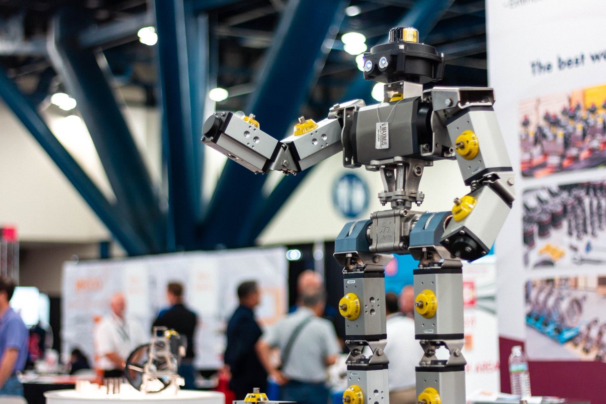MaxAirTech's tweet photo. Thank you for visiting us this year at the @ValveWorldAM Conference! Maximus would like to thank everyone who came out to see him, &amp; we as a company appreciate your continued interest in our products and services! #vwam2019 #vwam #actuator #valves @VWEAmericas #flowcontrol https://t.co/vFJKTMhXNR