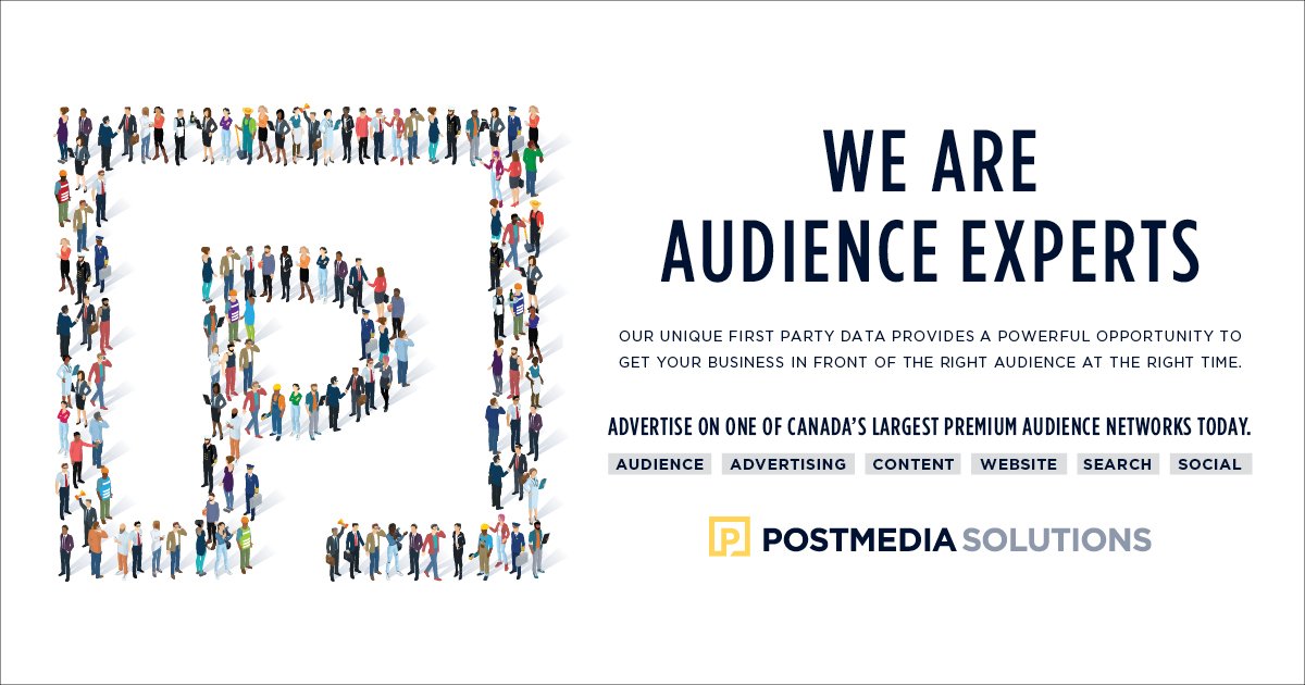 Designing social media platforms for a specific audience is crucial to a successful campaign, but it can be tricky to know who that ideal audience is. 

Postmedia can help identify and create content that will appeal to your target audience.